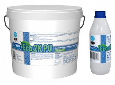 Двухкомпонентный паркетный клей KIILTO Kesto ECO 2K-PU