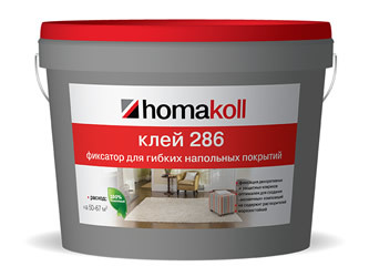 Клей-фиксатор для гибких покрытий Homakoll 286