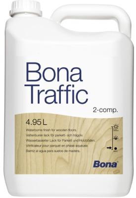 Паркетный лак BONA Трэффик полуматовый 4,95л