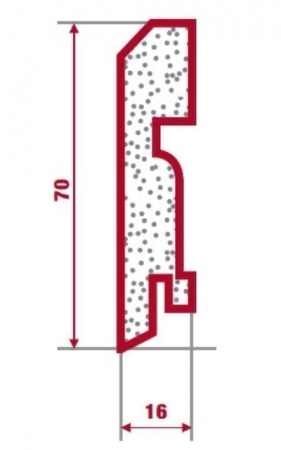 Finitura Dekor Прямой с фаской П70F3