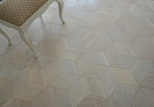 Pattern Parquet Белое золото 15 мм с фаской