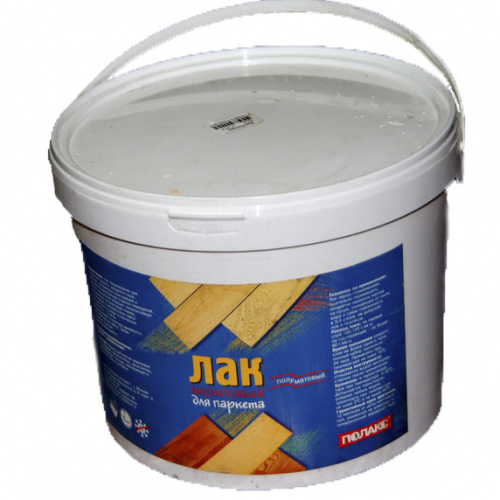Лак для паркета Полакс