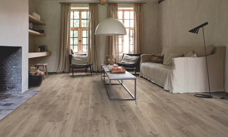 Quick Step Дуб коттедж серо-коричневый 40026