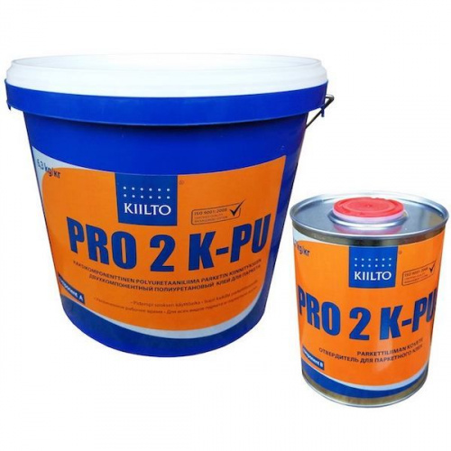 Двухкомпонентный паркетный клей Kiilto Pro 2K-PU