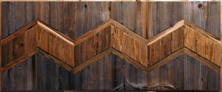 Flitch Design Панно из старого дерева RN03