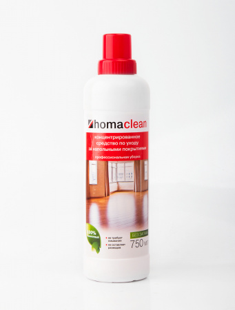 Концентрированное средство по уходу за напольными покрытиями Homaclean
