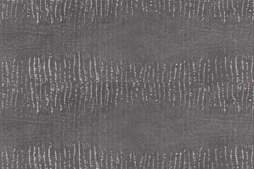 Leather Boa Silver