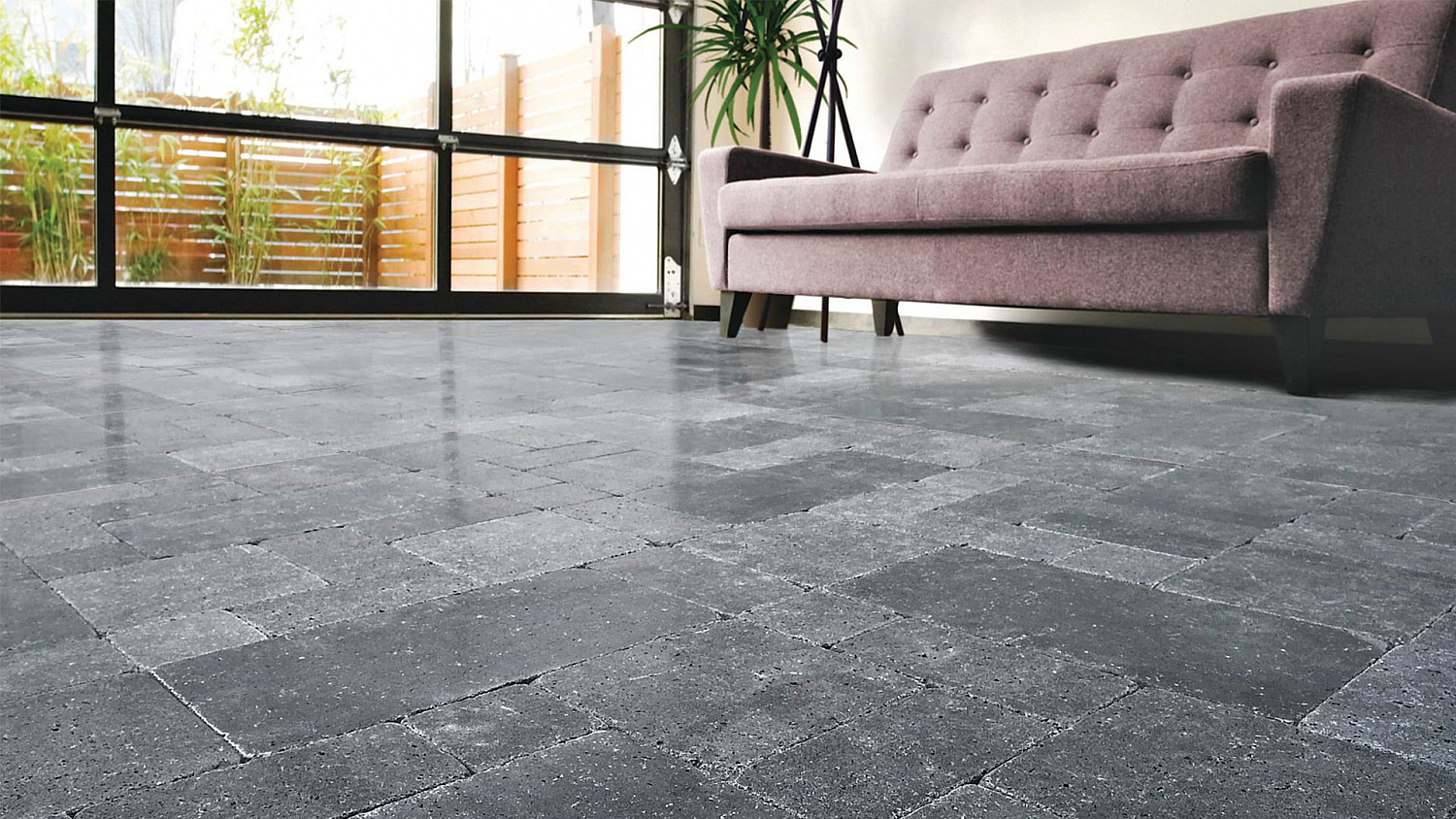 Stone floor
