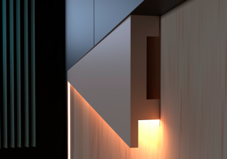 Evrowood Молдинг M06 LED