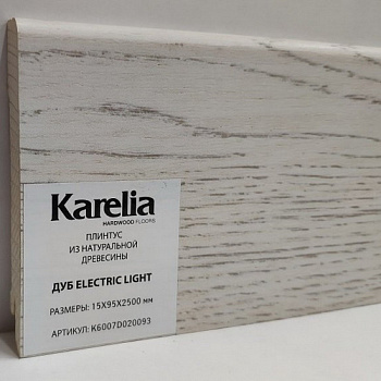 KARELIA Дуб Electric Light 15х95х2500