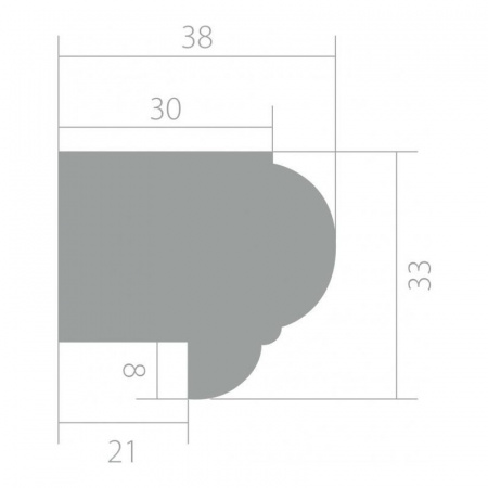 Ultrawood Trim 003 Финишный молдинг