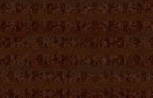 Leather Kroko Redbrown